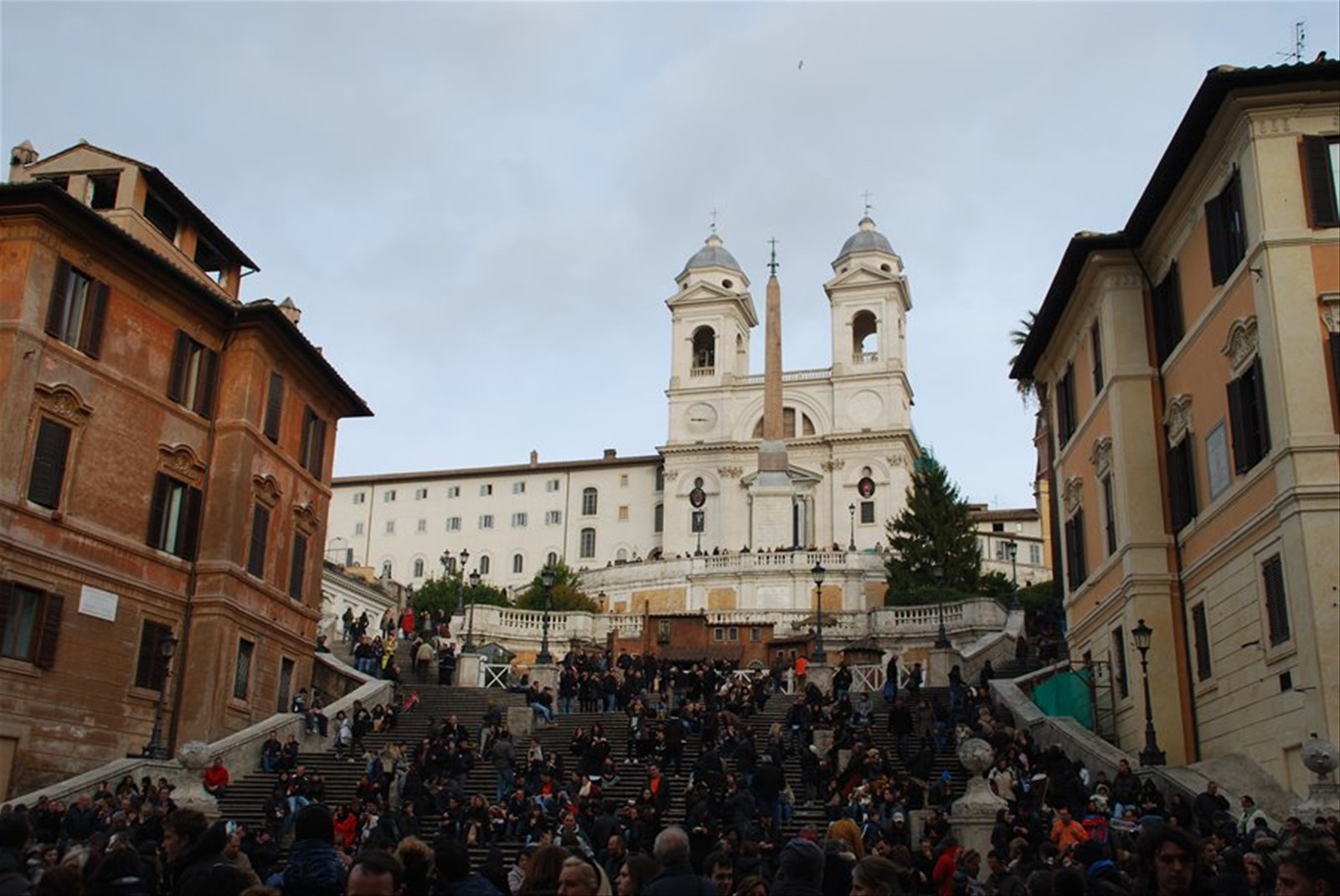 La scalinata di Trinità dei monti
