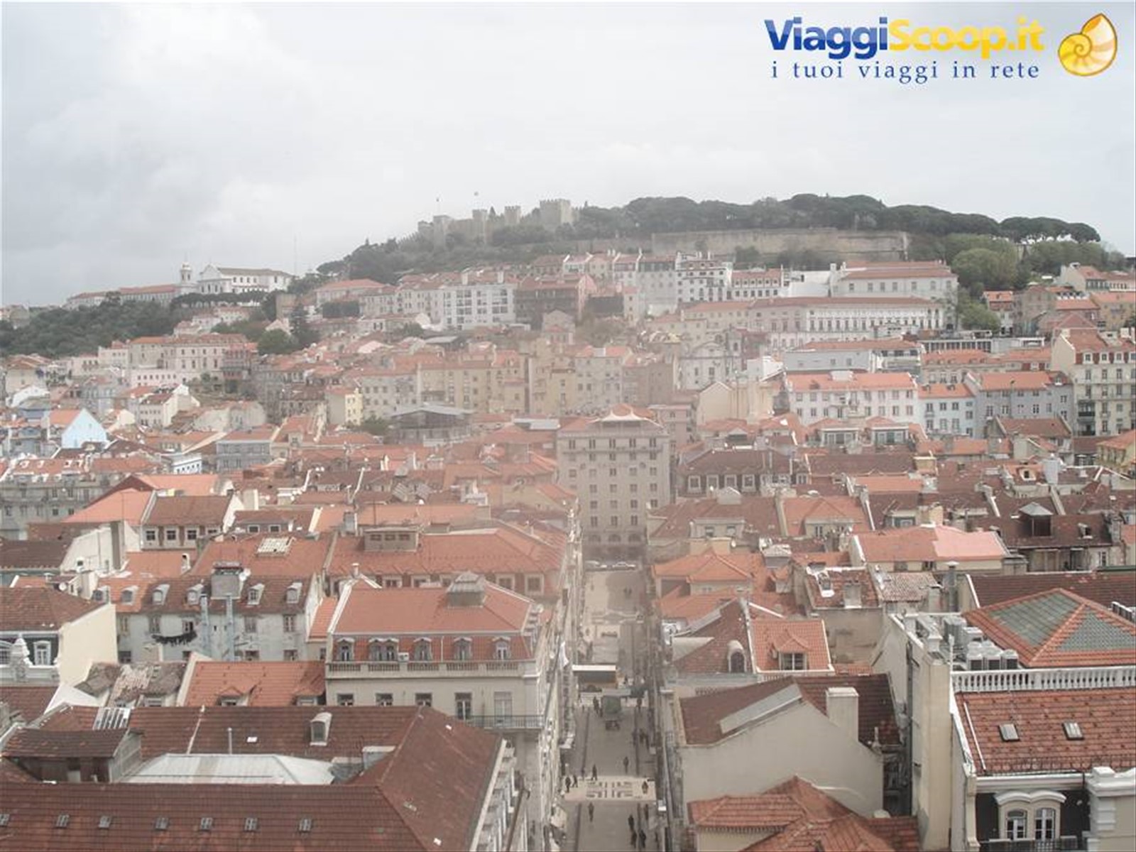 Panorama dall'elevador de Santa Justa