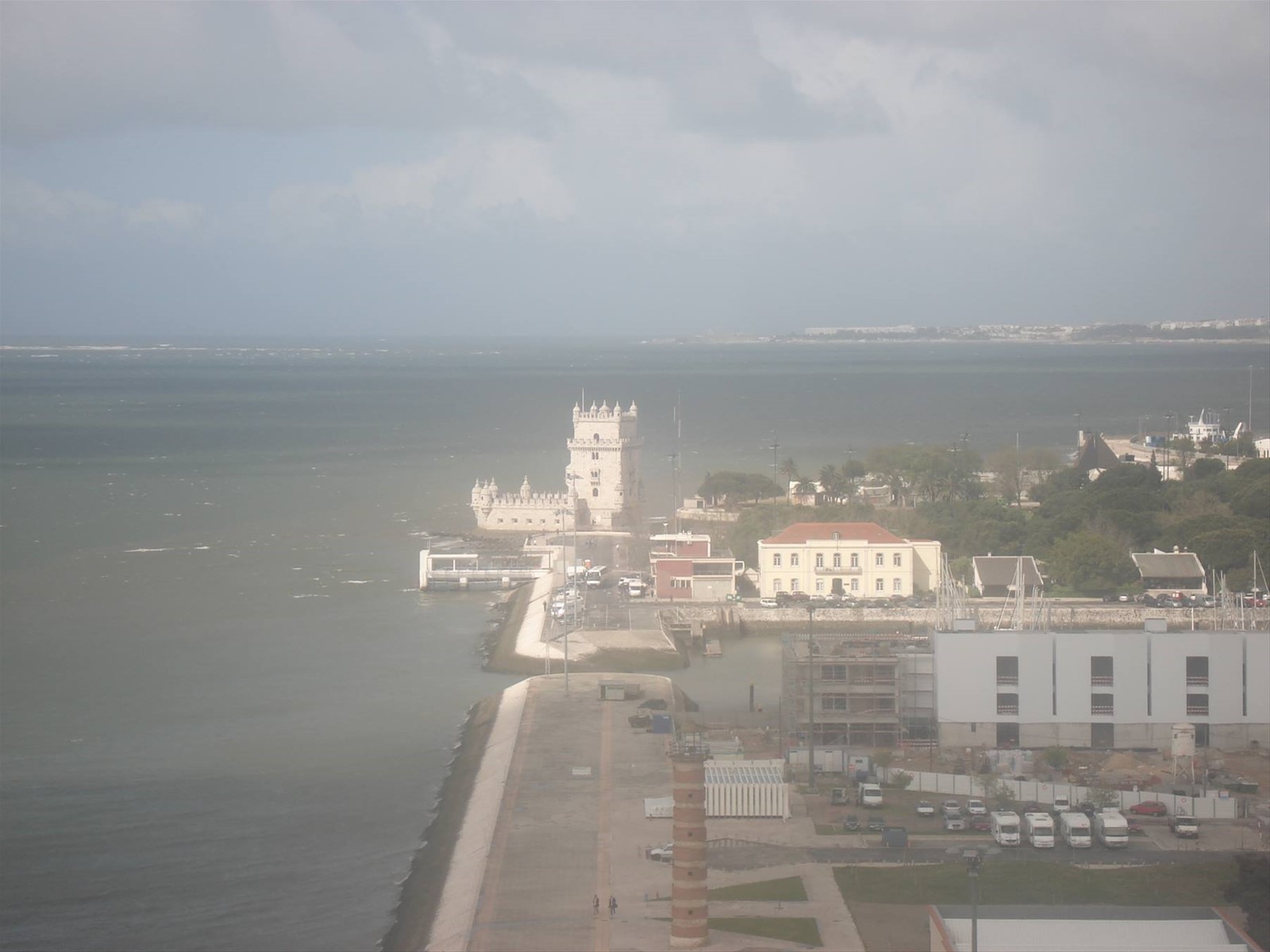 La torre di Belem dalla torre