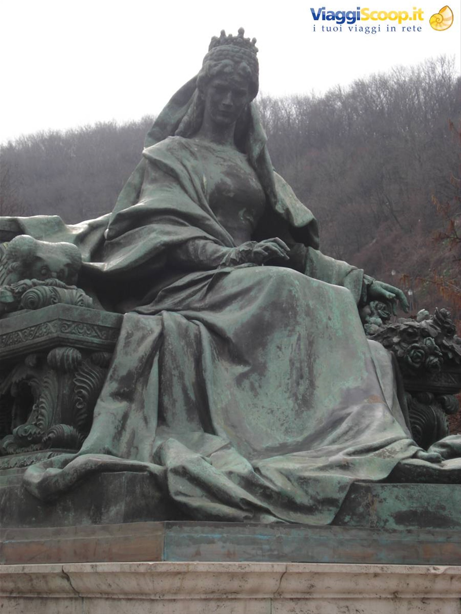 La statua della principessa Sissi