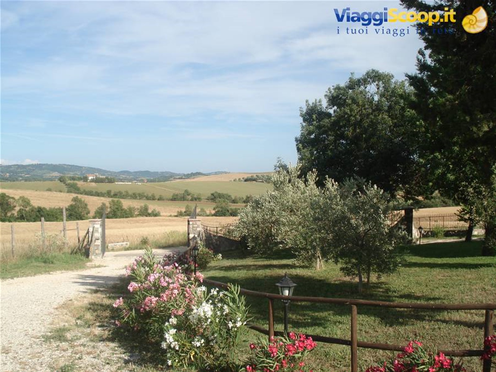 La vista dal nostro agriturismo