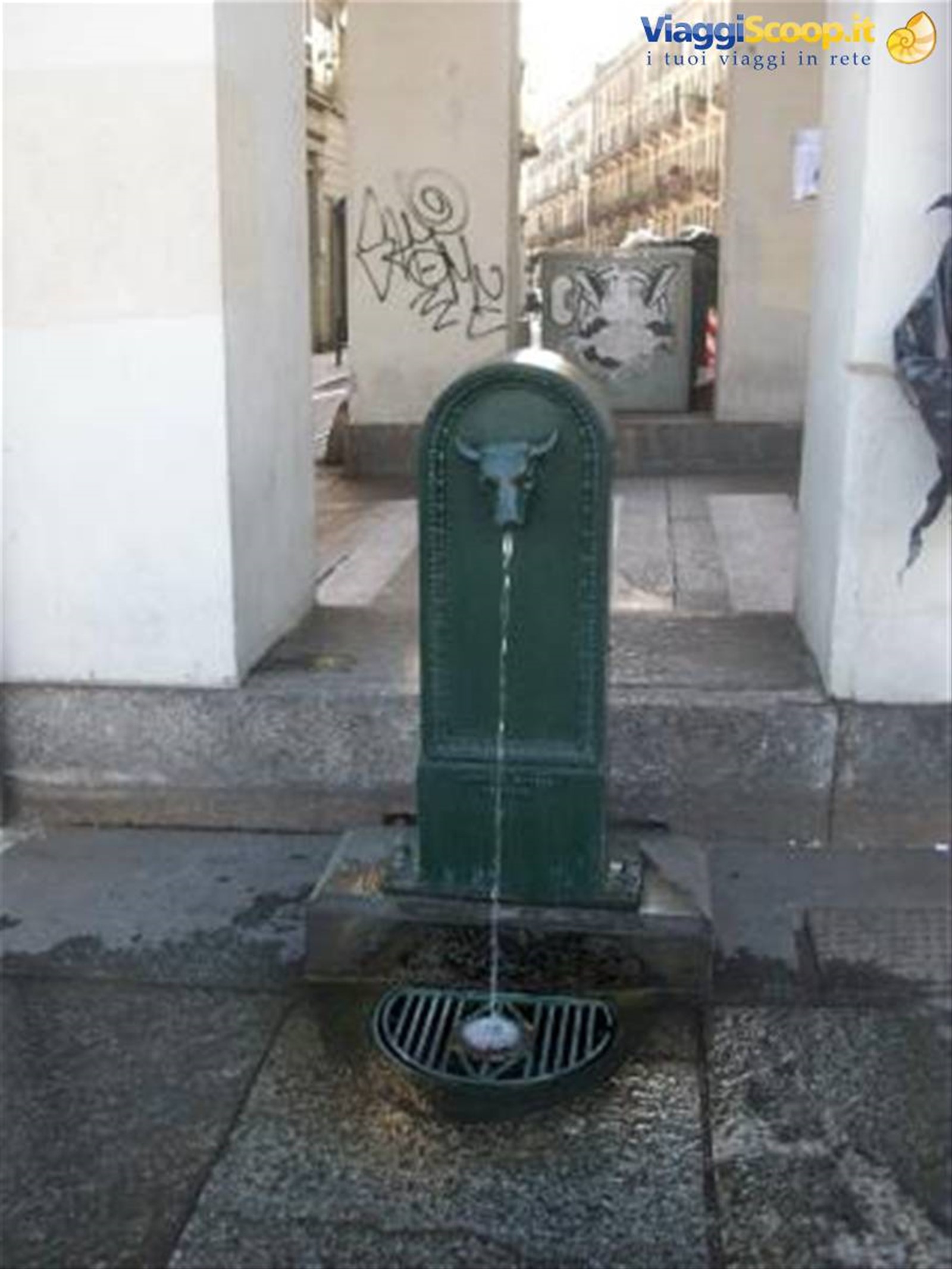 Una fontana