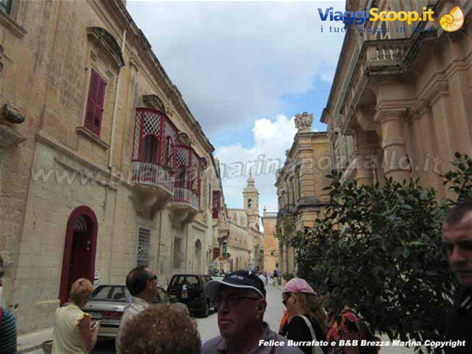 Malta - Balconi tipici di Mdina