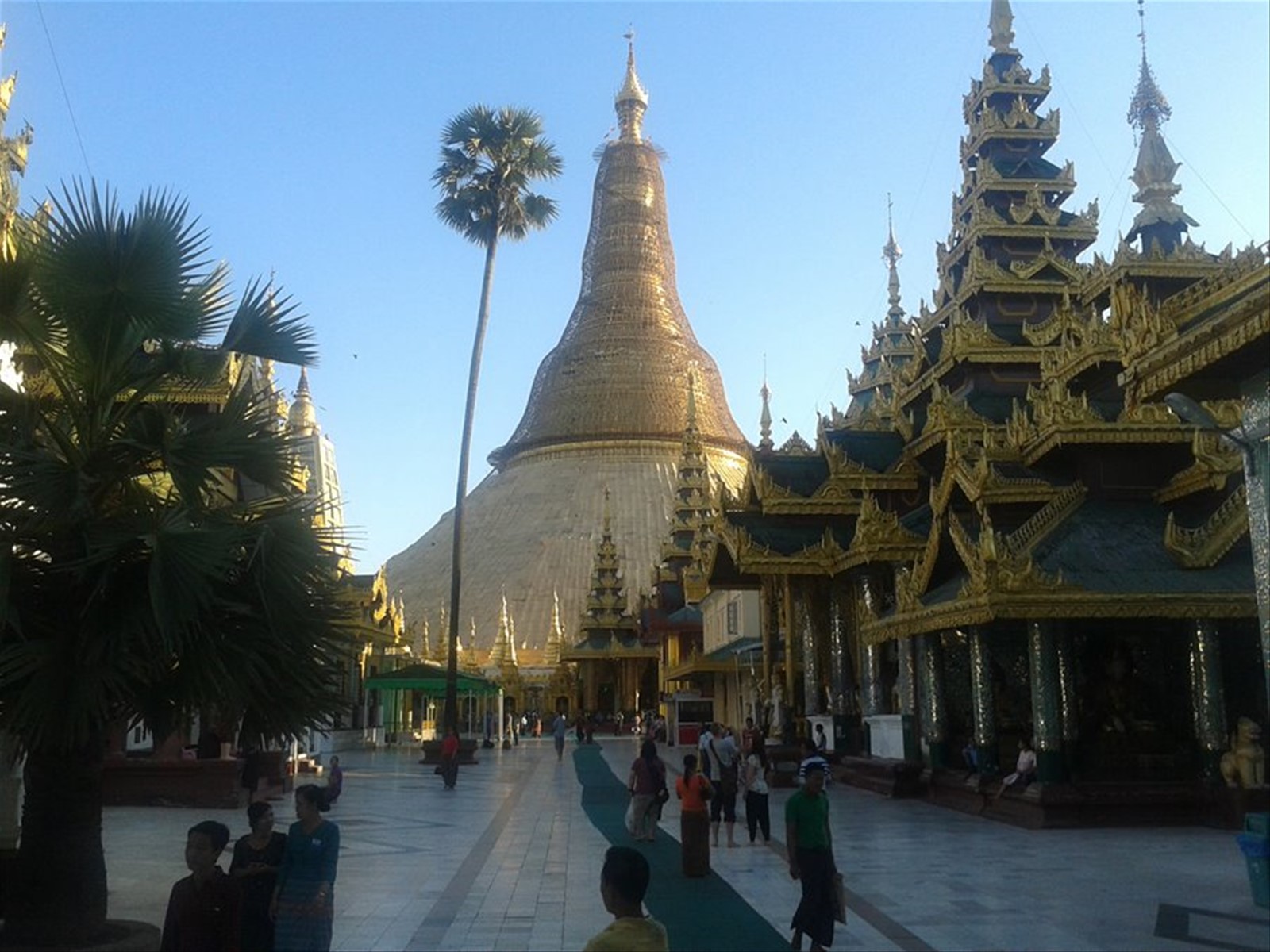 La grande Pagoda di Yangon
