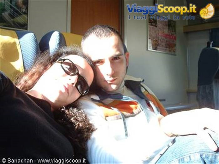 sul treno per nikko...