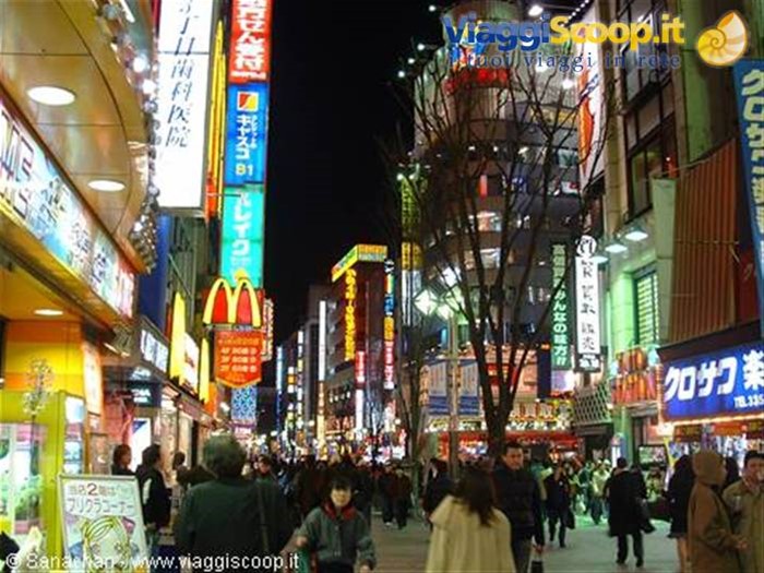 sera a spasso per shinjuku