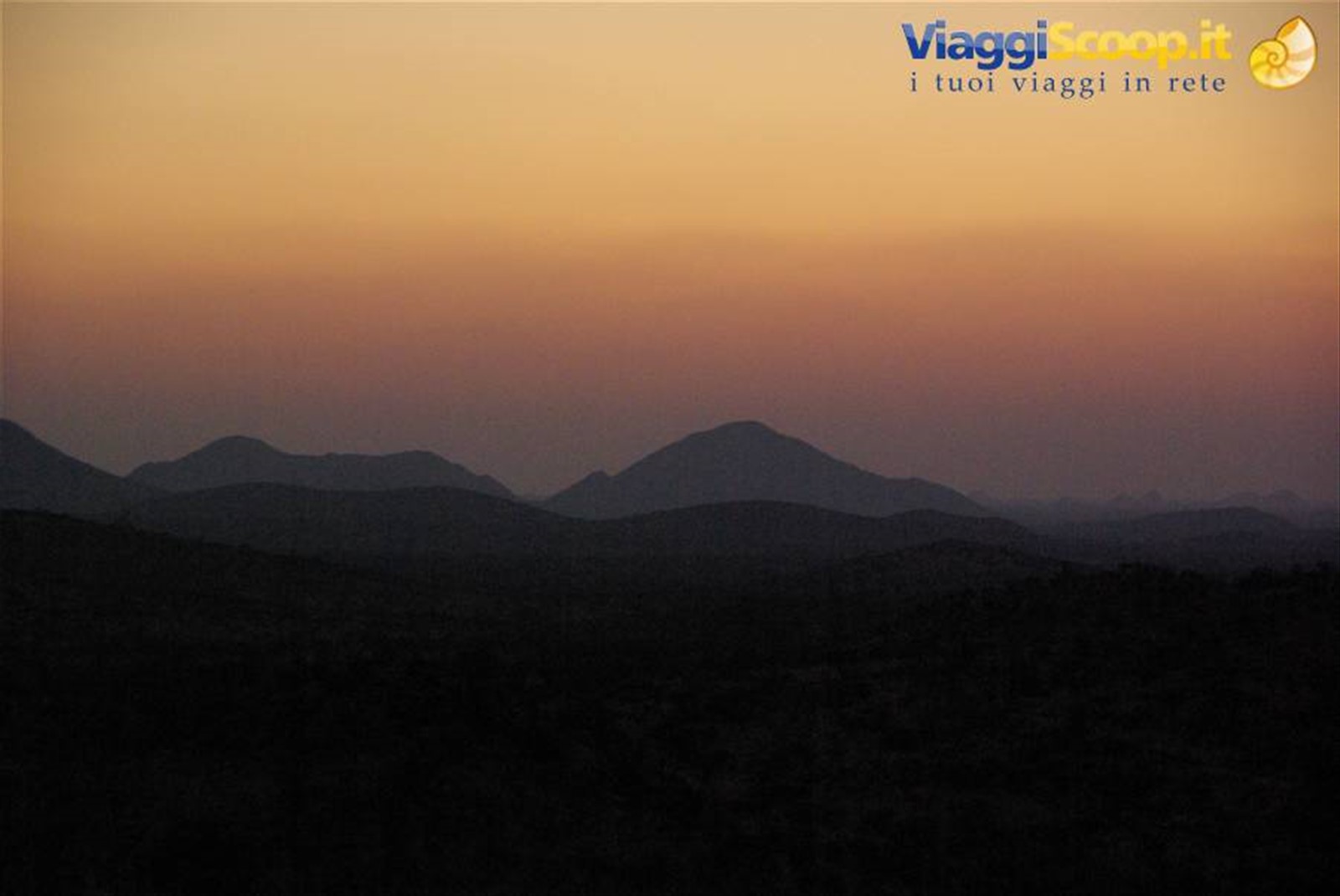 Tramonto namibiano
