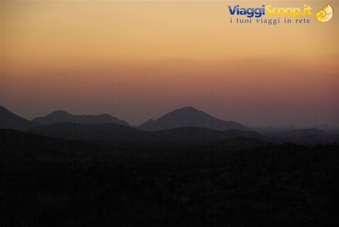 Tramonto namibiano