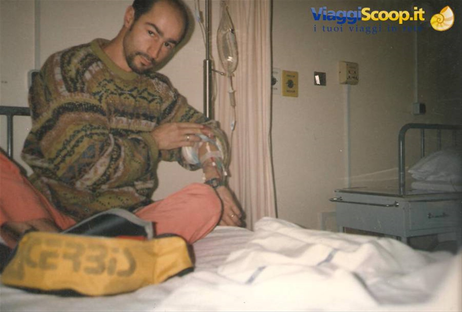 dopo la colica renale, in ospedale a Palaborwa
