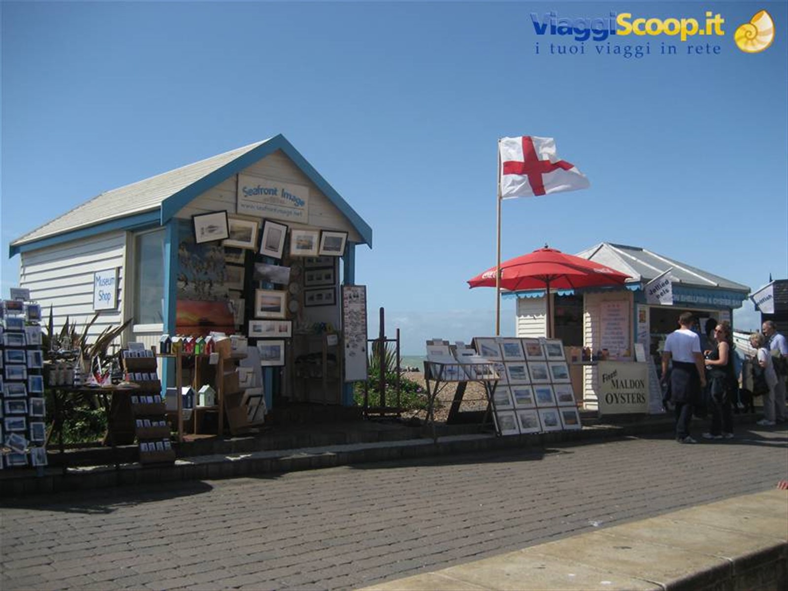 Lungomare Brighton .L'unico momento di sole