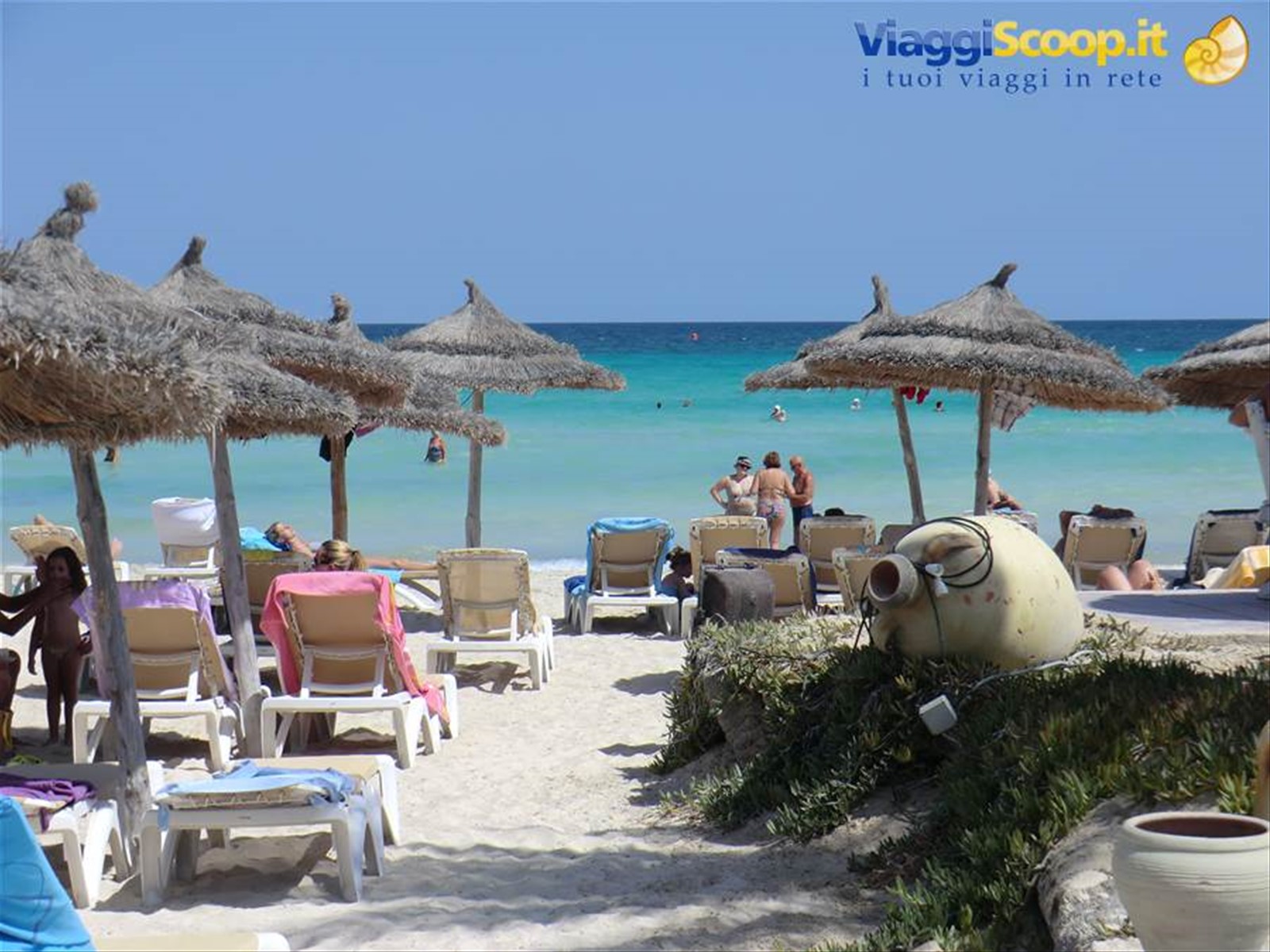 la spiaggia del Rym Beach