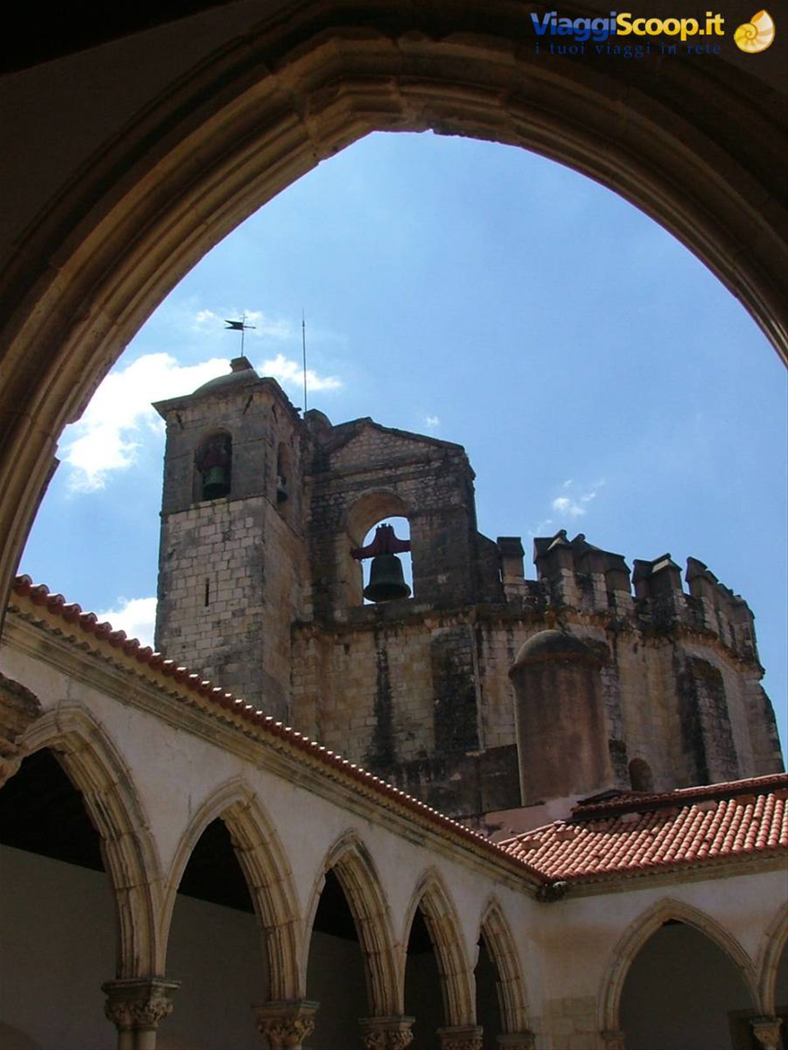 Tomar, Convento do Cristo (dal chiostro inferiore)