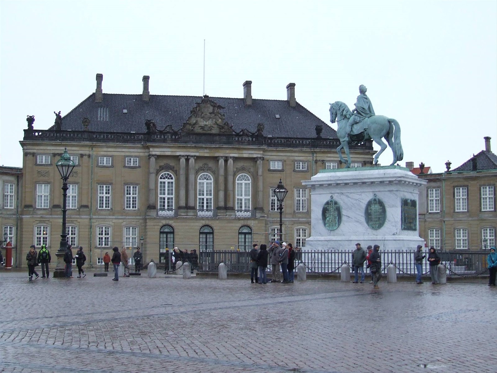 COPENHAGEN - Particolare di Amalienborg