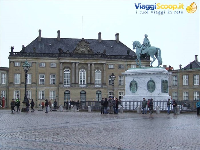COPENHAGEN - Particolare di Amalienborg