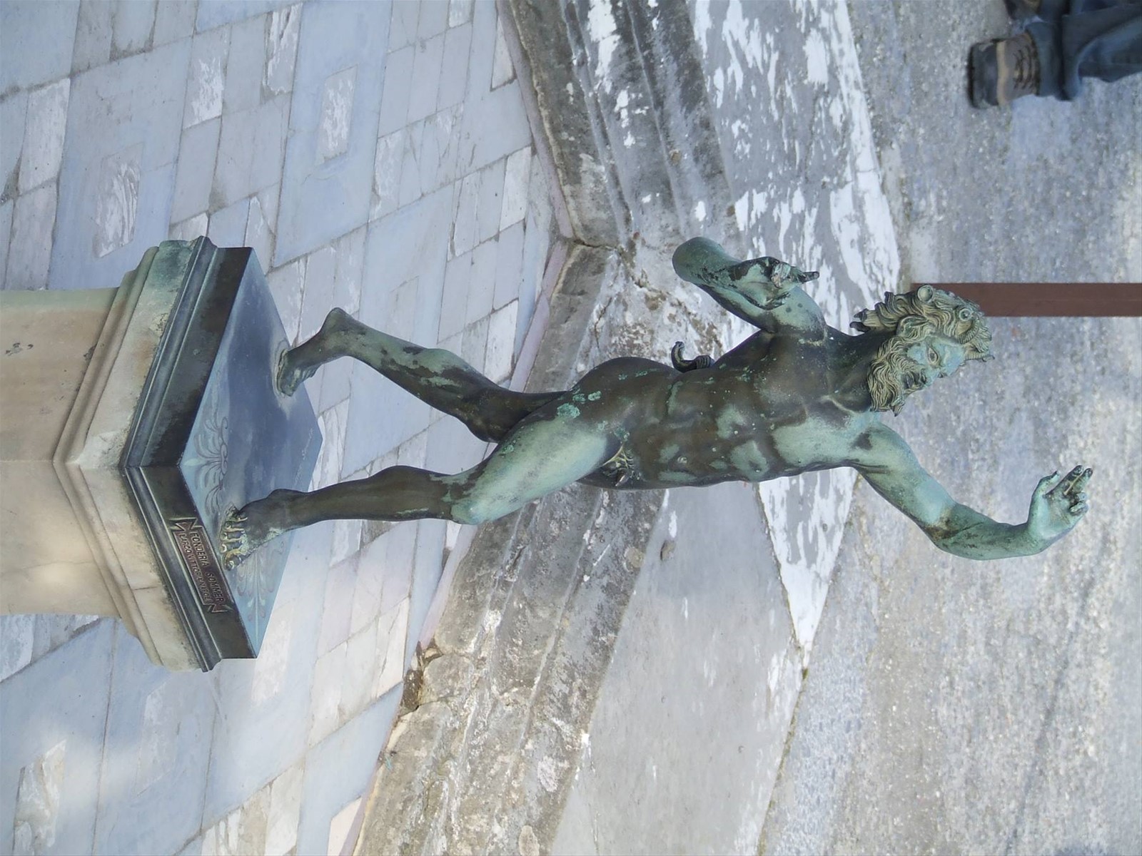 POMPEI - Copia del ''Fauno'' nell'omonima Casa