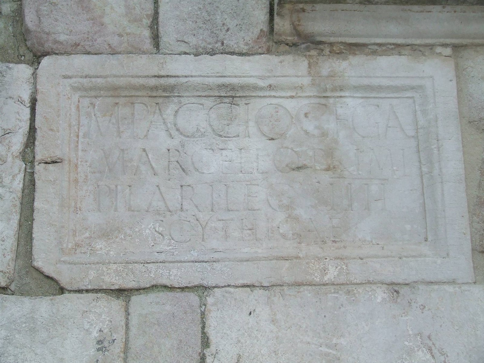 ABBAZIA del GOLETO - Omaggio al Console Romano M. Paccio