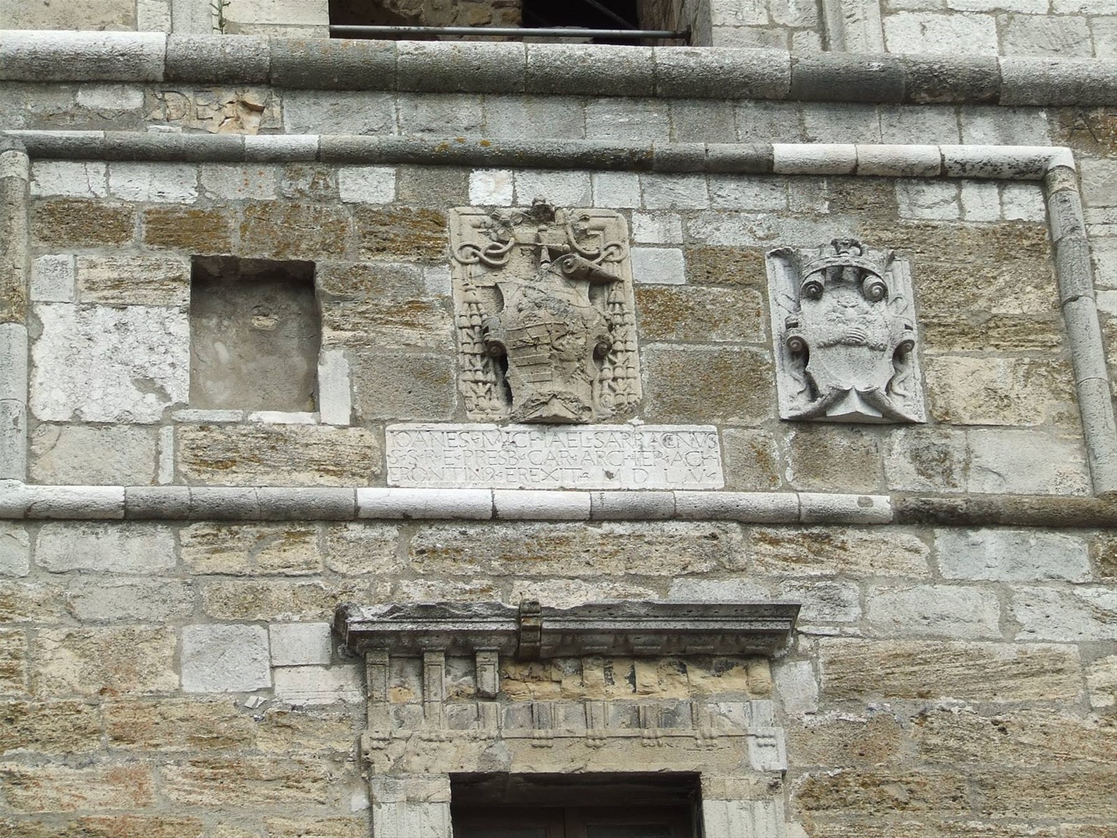 ACERENZA - Campanile della Cattedrale:particolare