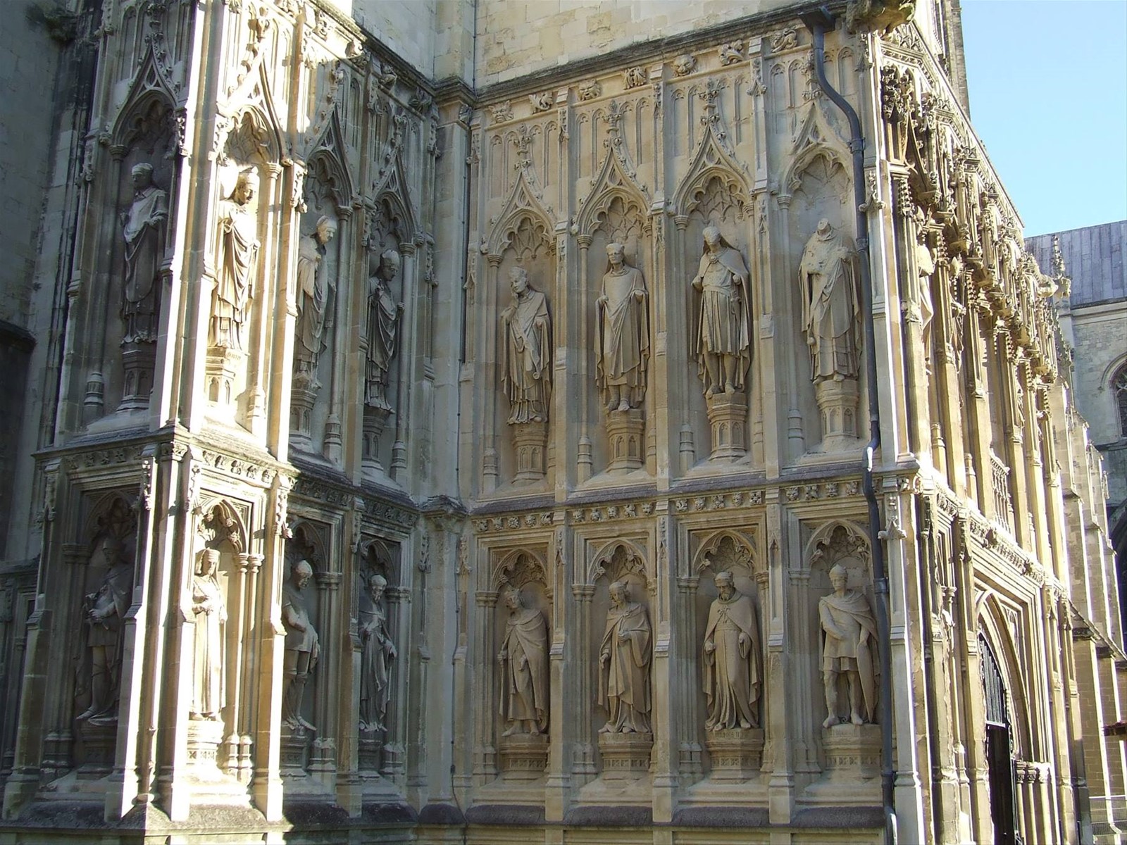 CANTERBURY - Cattedrale : particolare