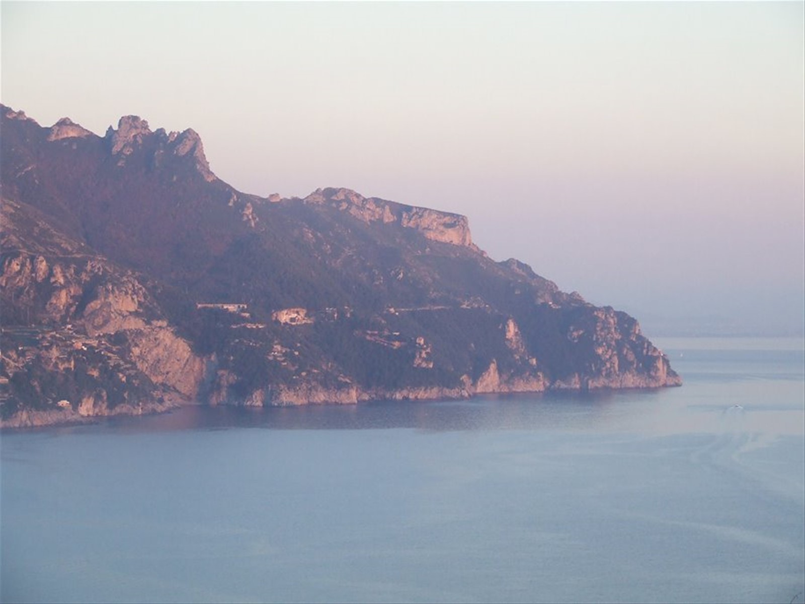 TRAMONTO IN COSTIERA