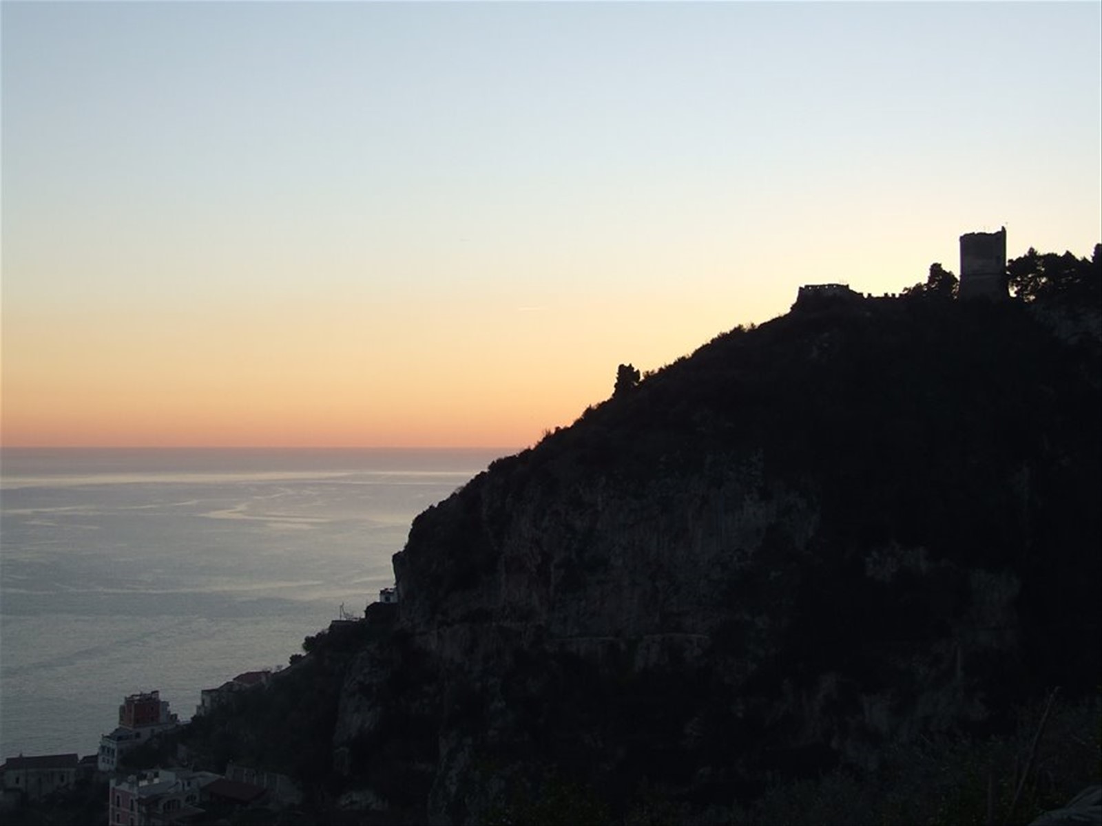 TRAMONTO IN COSTIERA