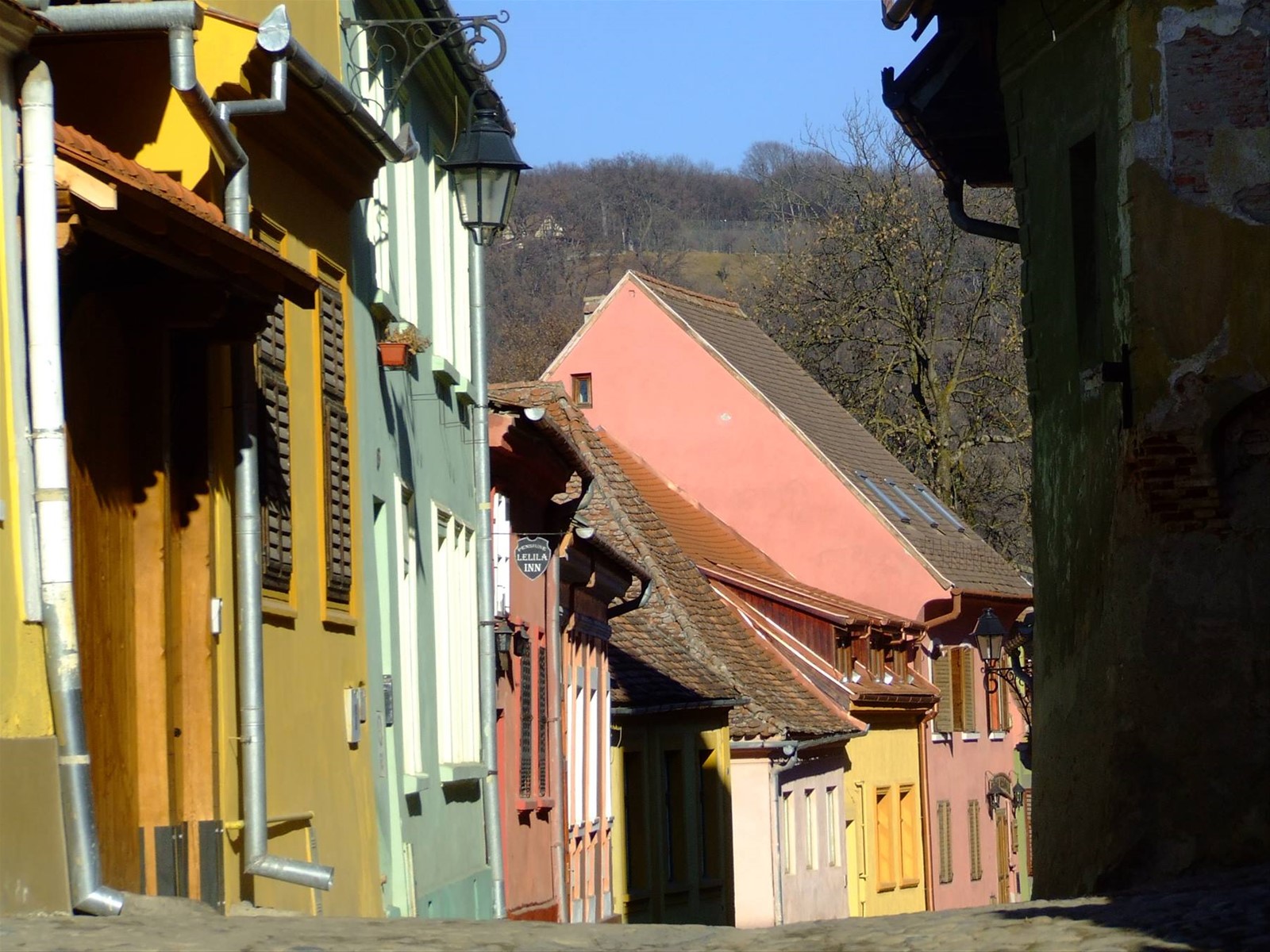 SIGHISOARA - Tipiche casette colorate
