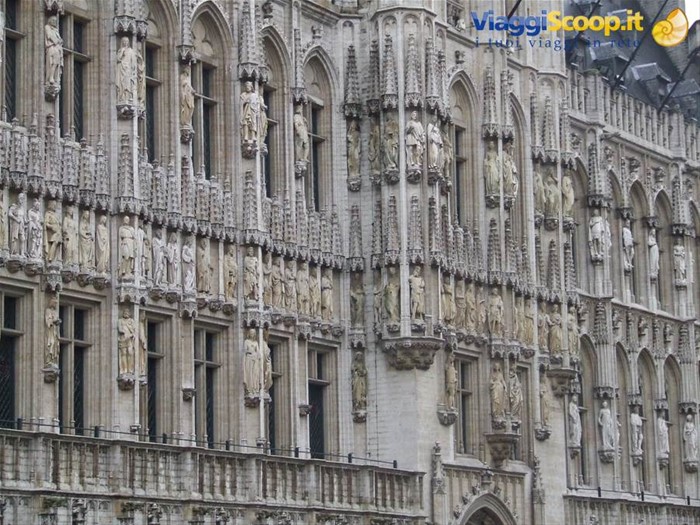 BRUXELLES - Hotel de Ville : particolare