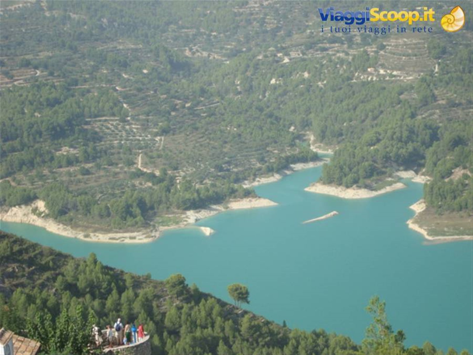 veduta dal castello di guadalest