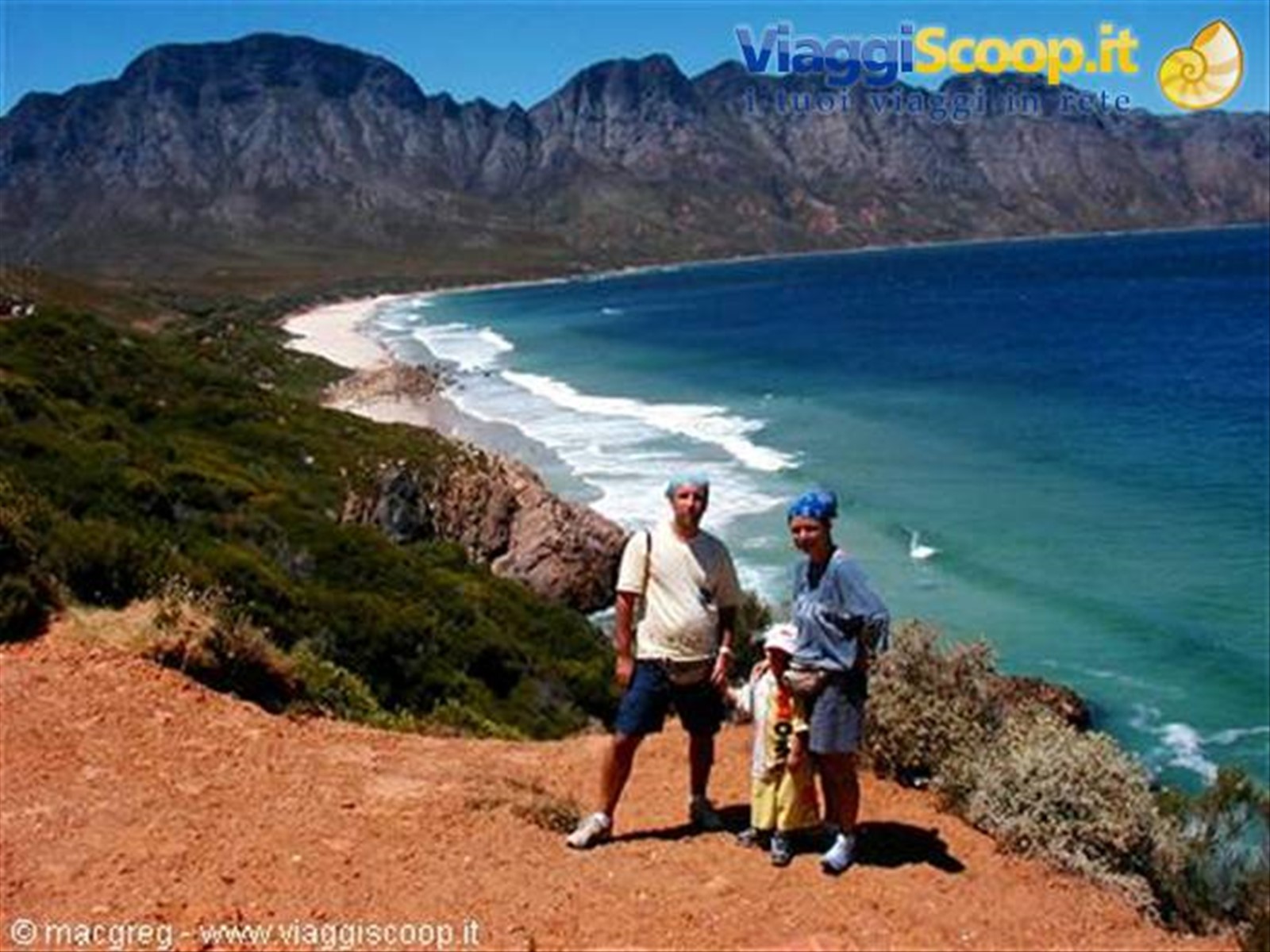 La costa nei dintorni di Cape Town