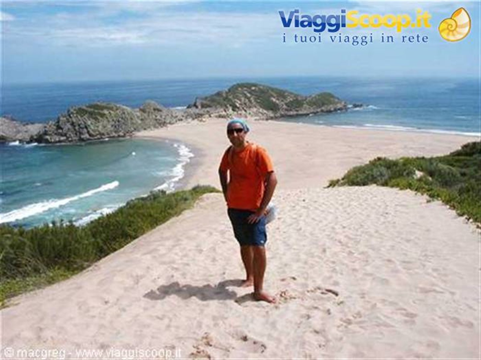 Spiaggia paradisiaca nella Robberg Peninsula