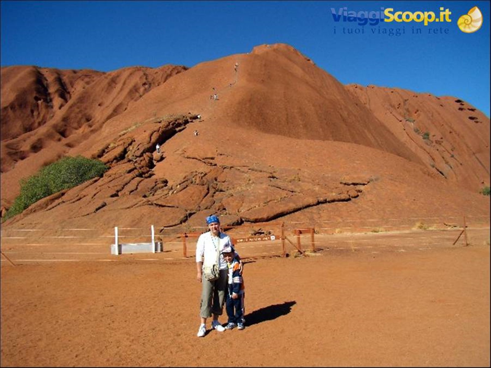 Alla base di Uluru