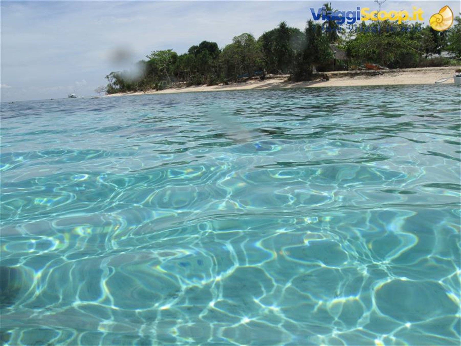 Resort visto dal mare