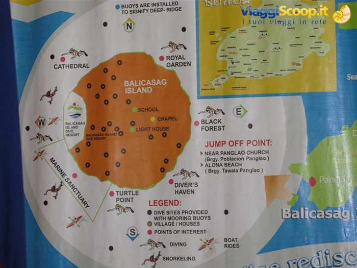 indicazioni isola