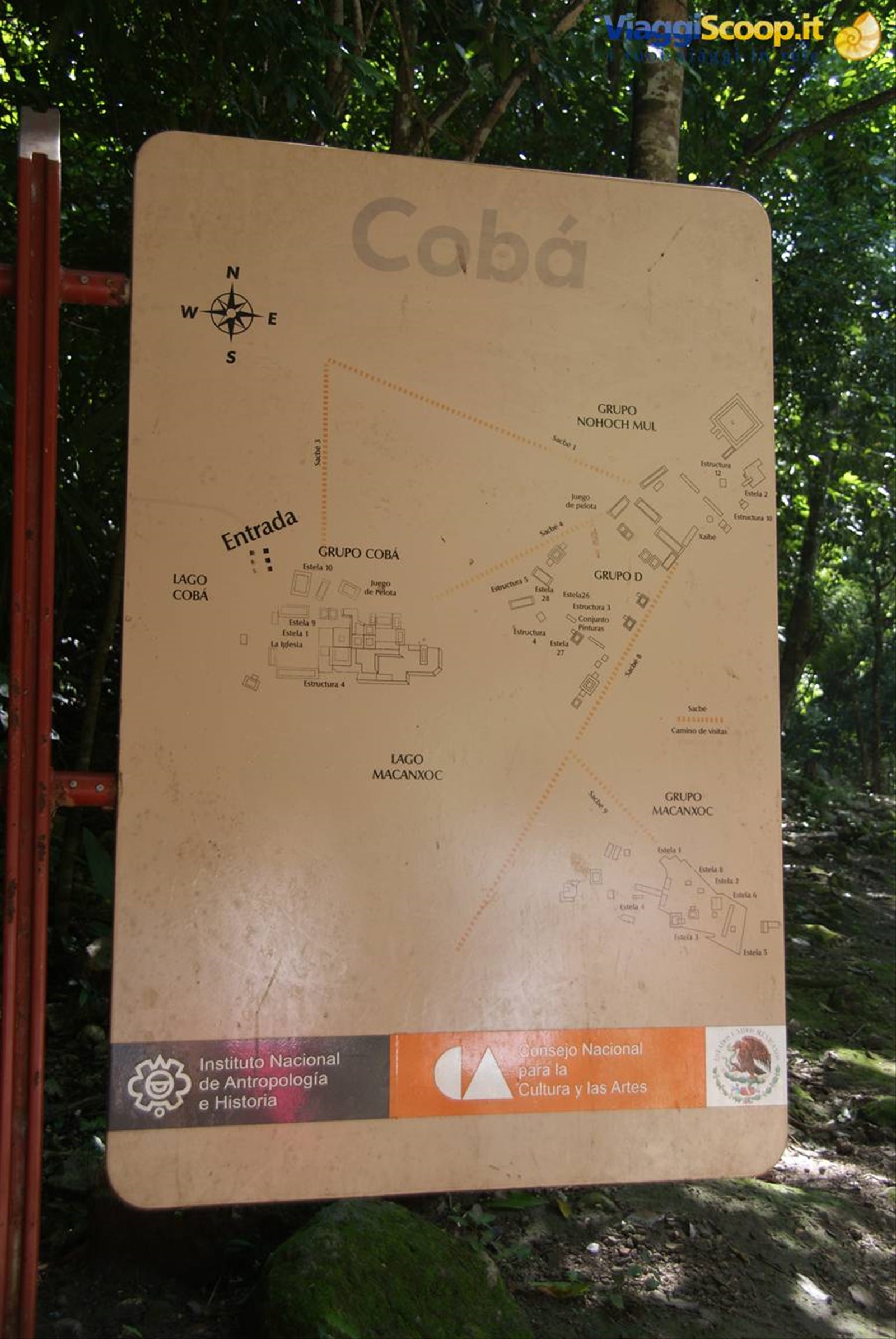 Messico e nuvole - Coba