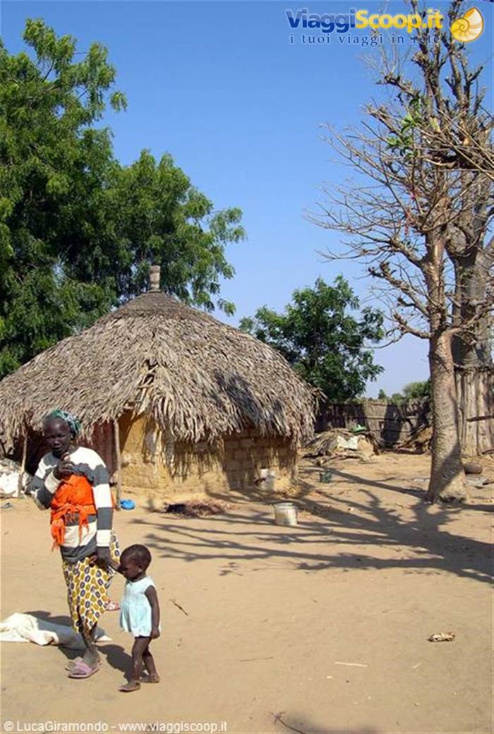Villaggio nella savana