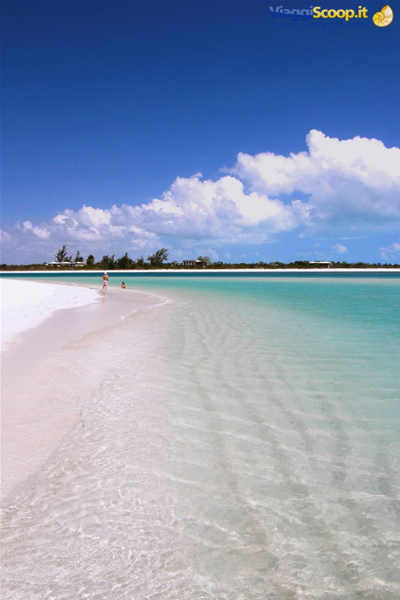 Spiaggia fra i Cays a nord