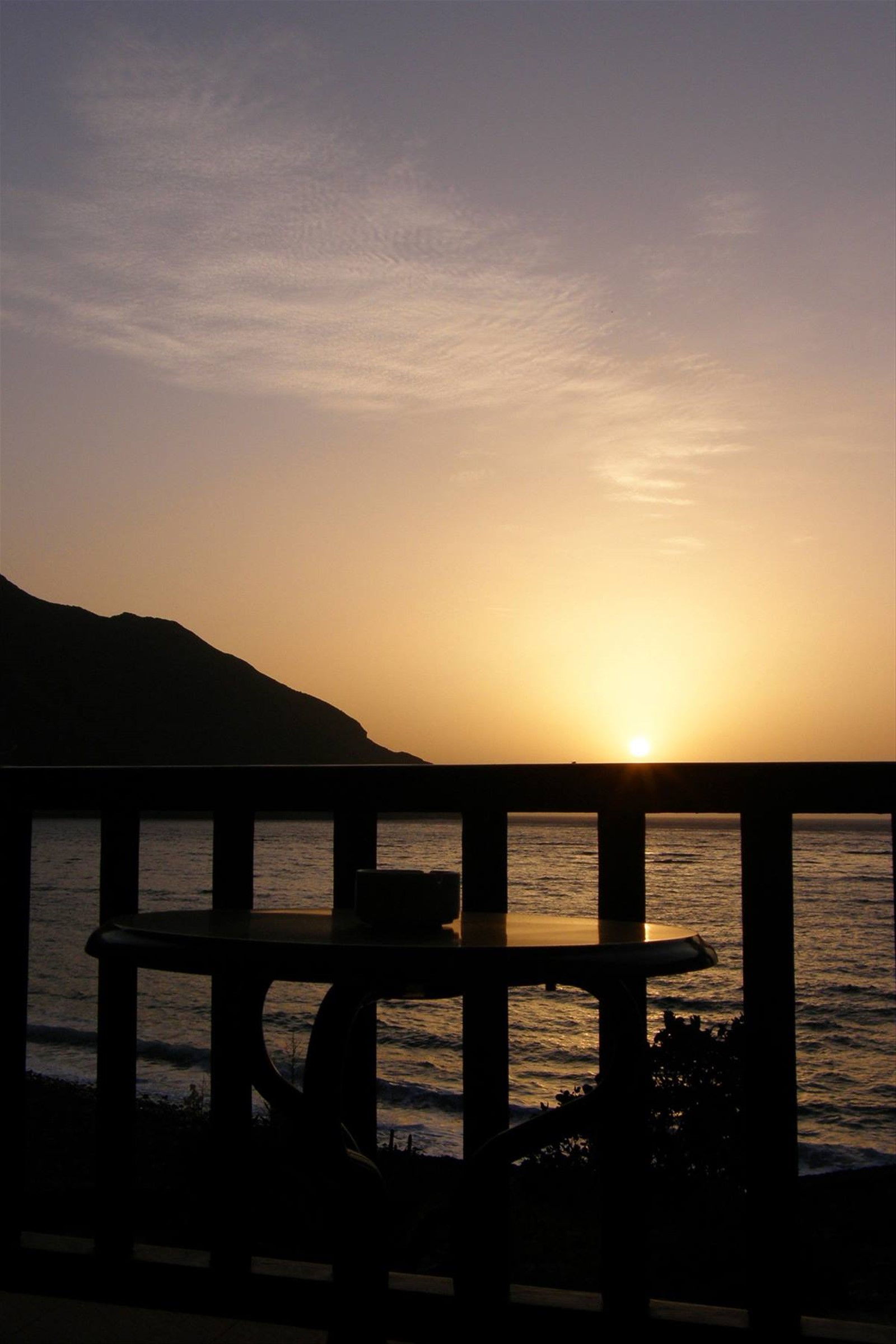 L'alba dal Parador del Hierro