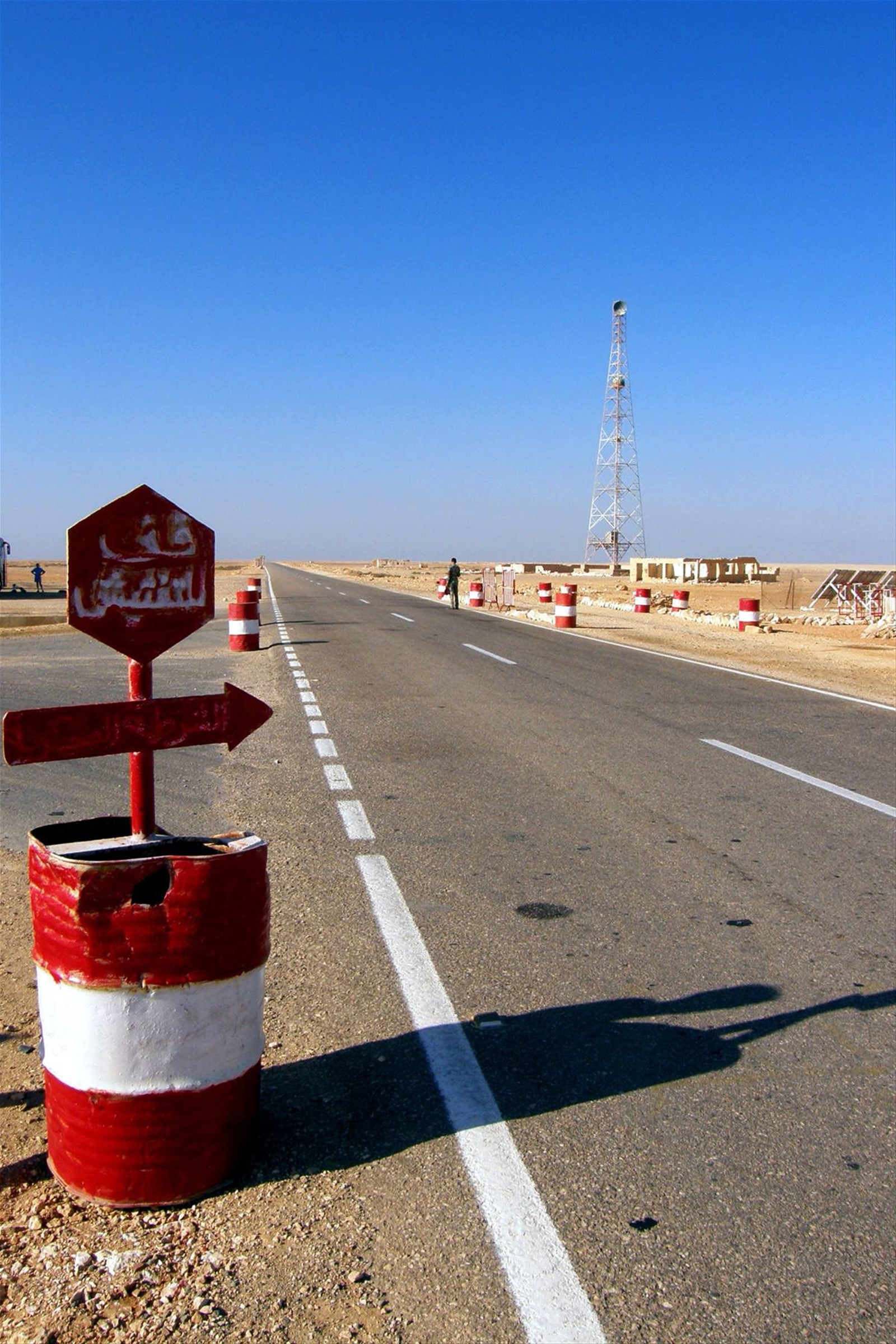 La strada per l'Oasi di Siwa
