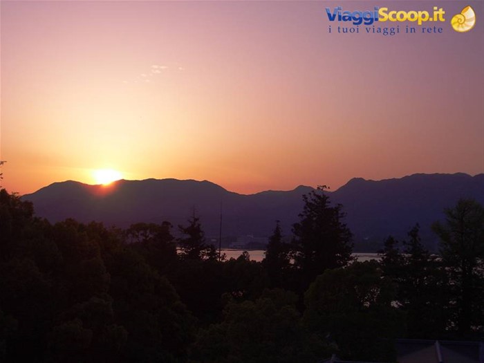 tramonto dalla camera...
