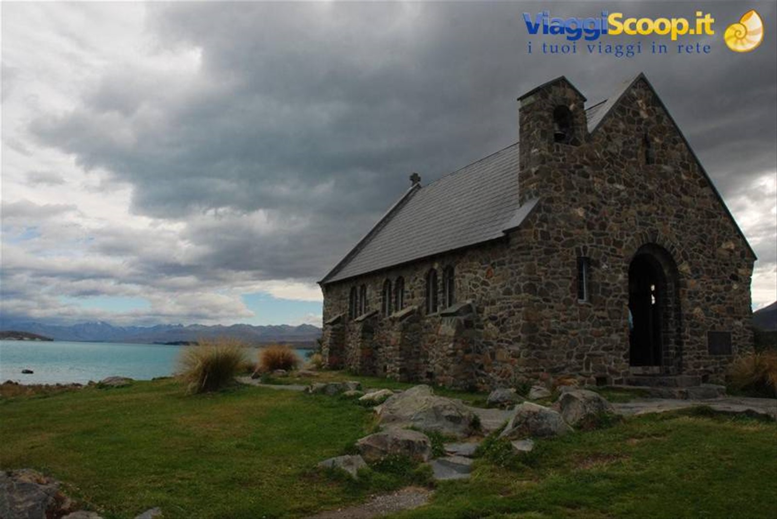 La cappella del buon pastore sul lago Pukaki
