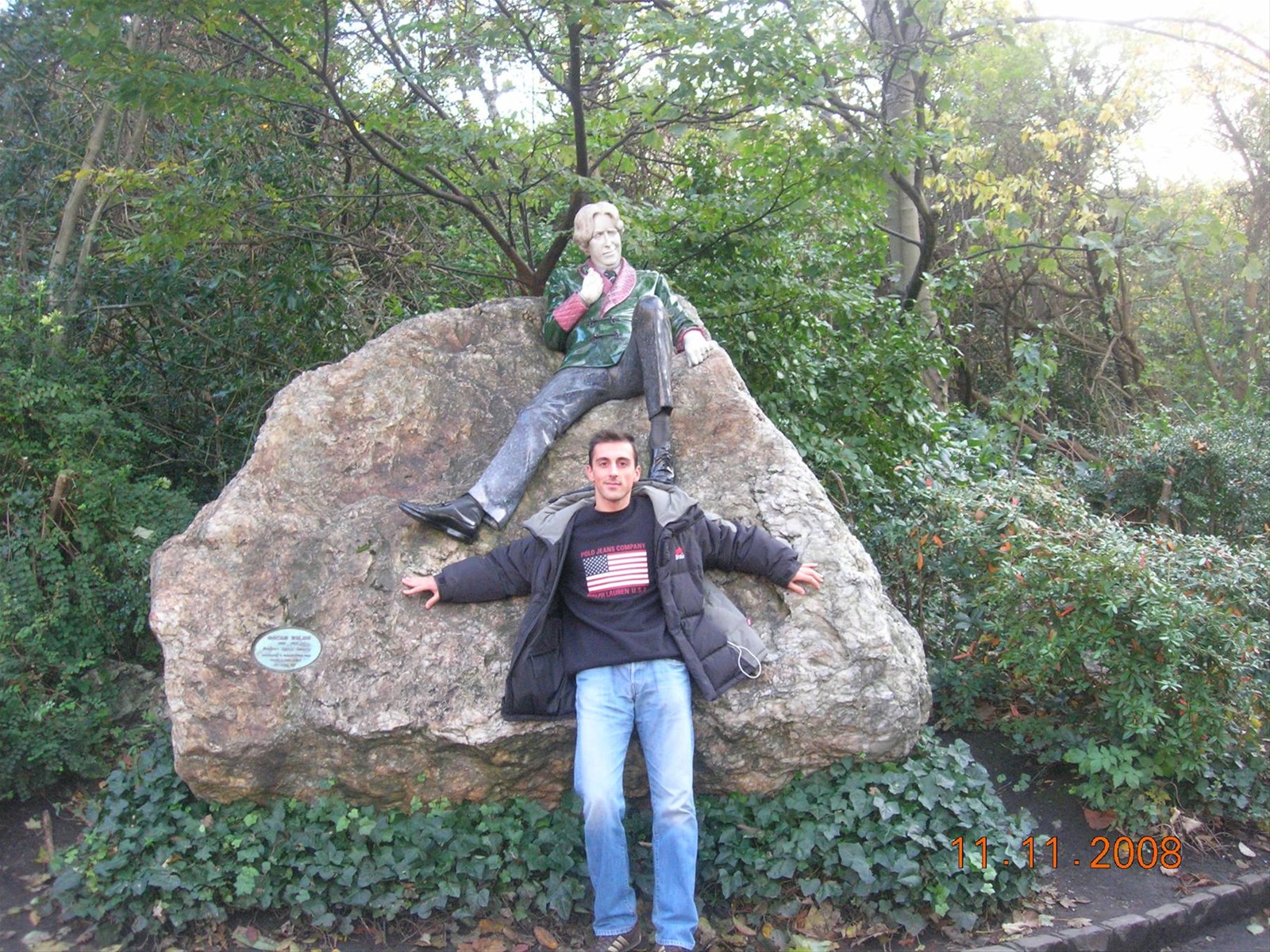 Dublino - statua O.Wilde