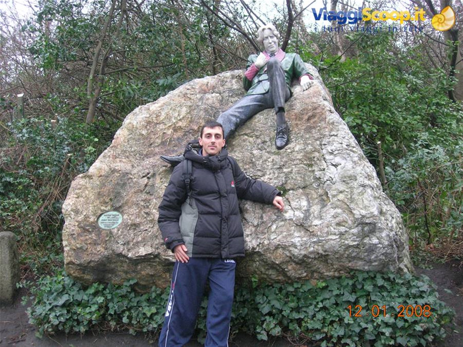 Dublino - statua O.Wilde
