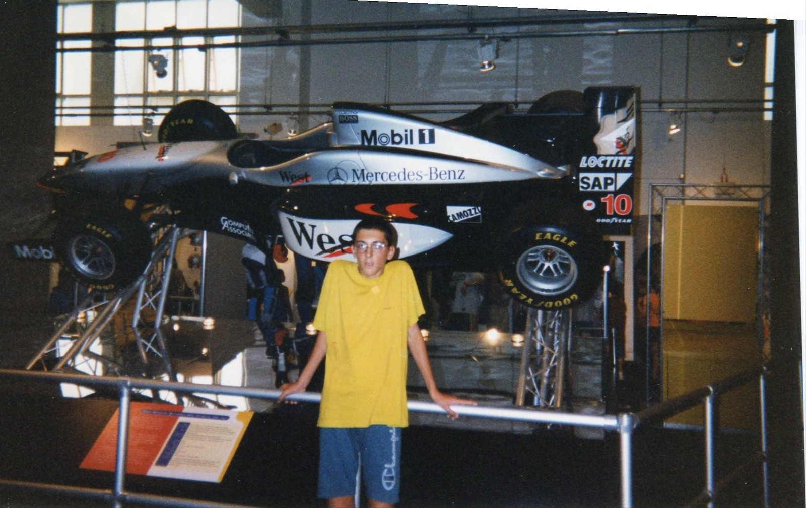 Londra - con la mercedes di Hakkinen