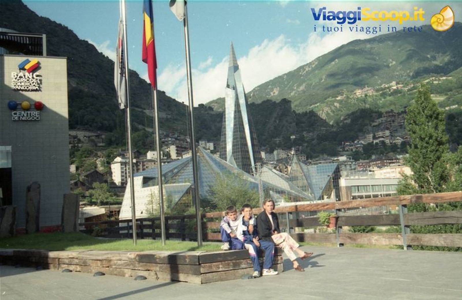 Andorra la Vella - panorama dei Pirenei