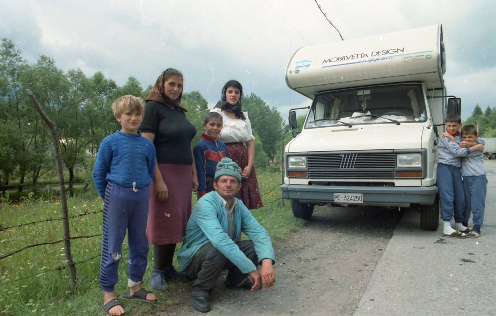 Cluj Napoca - famiglia rurale rumena