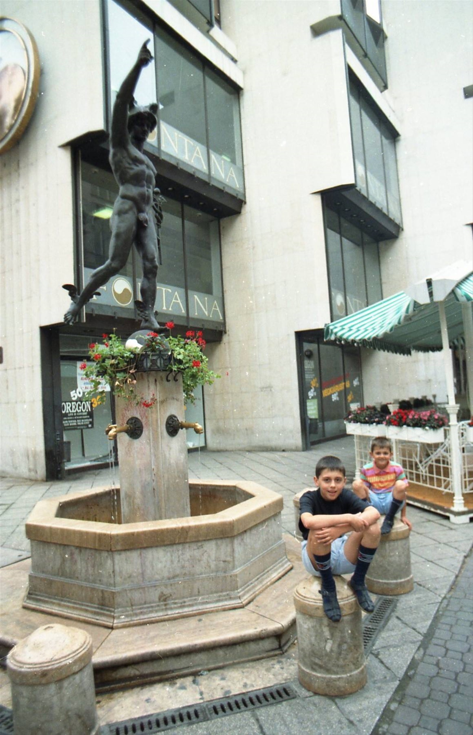 Budapest - fontana in centro