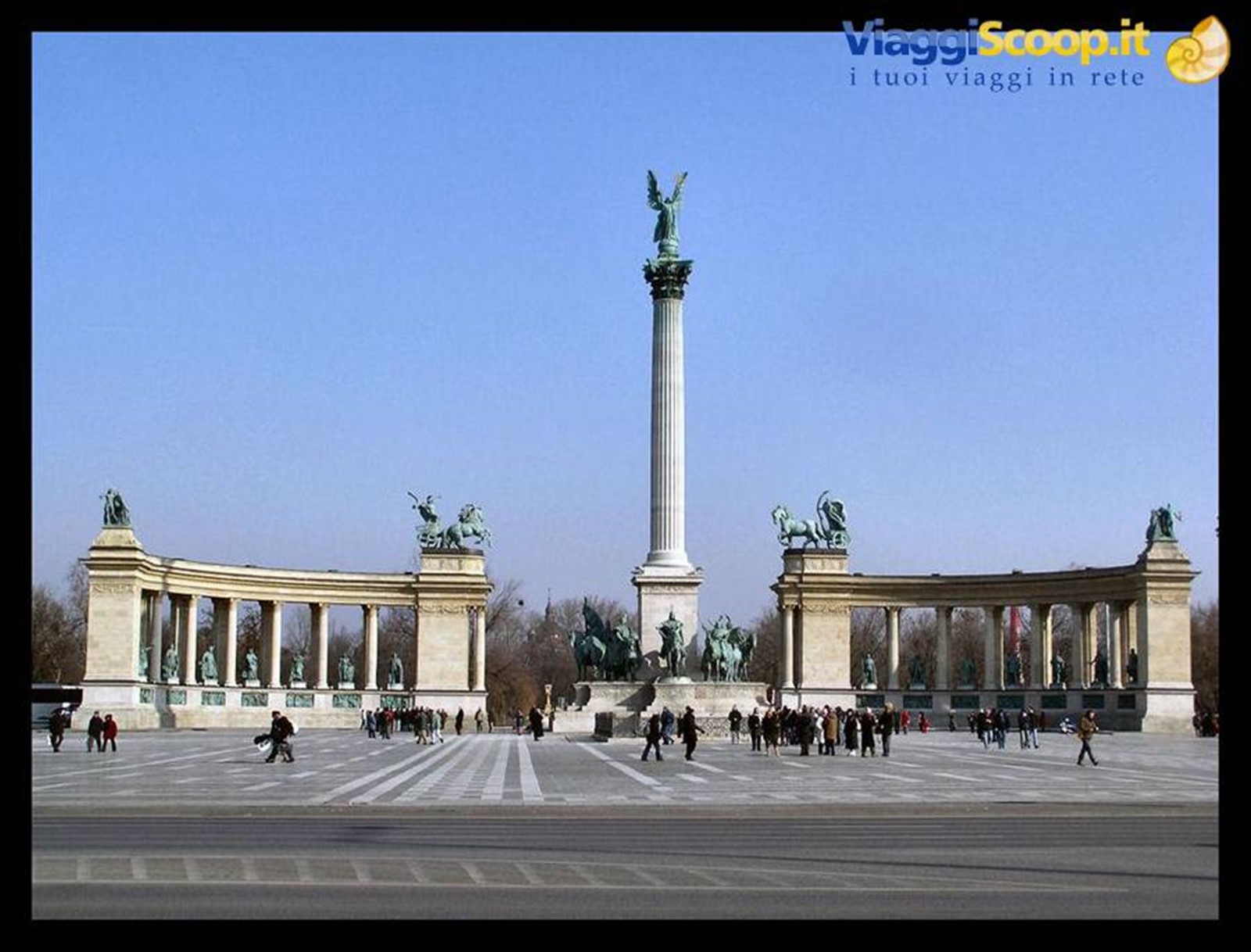 Budapest - piazza degli Eroi