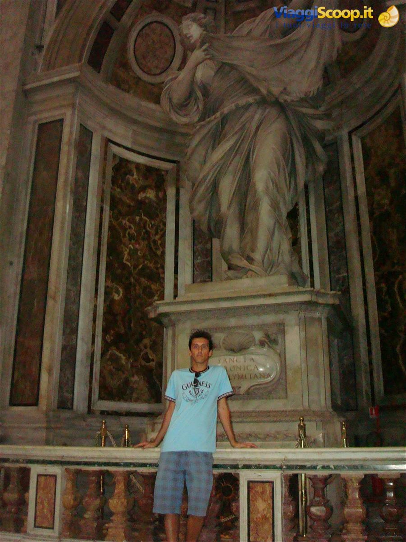 Vaticano - statua di Santa Veronica