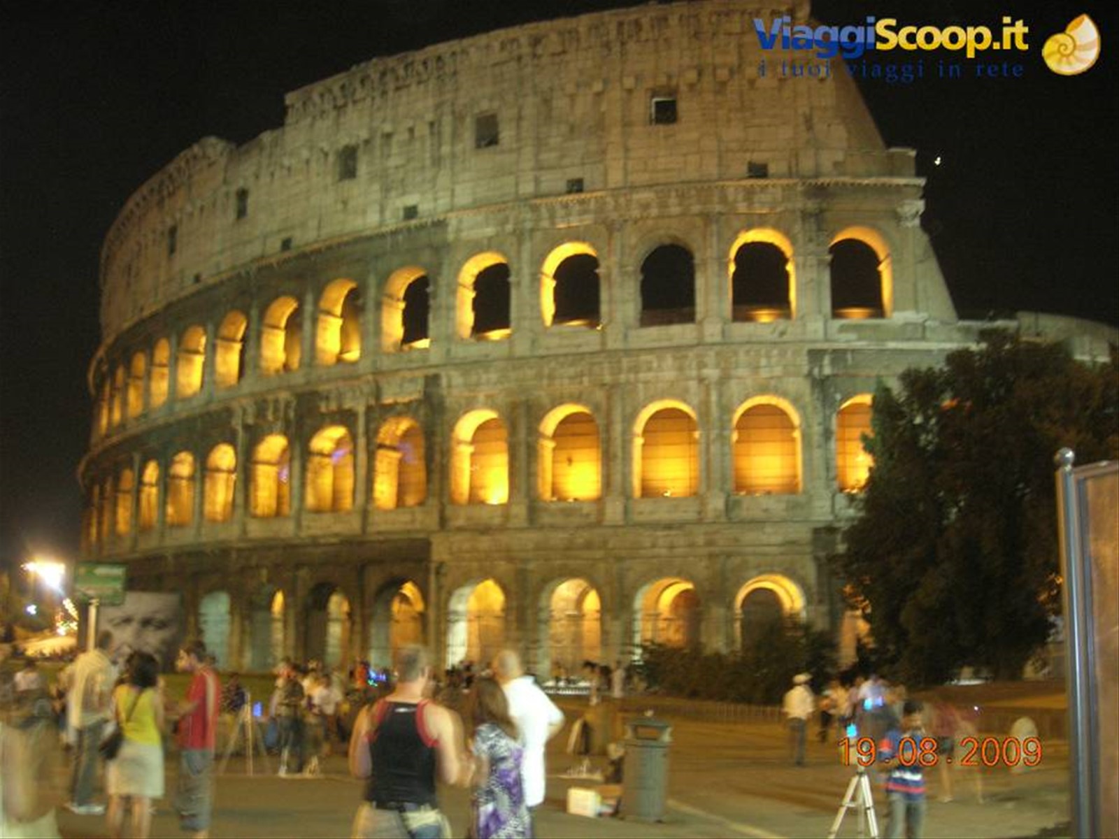 Roma - Colosseo in notturna