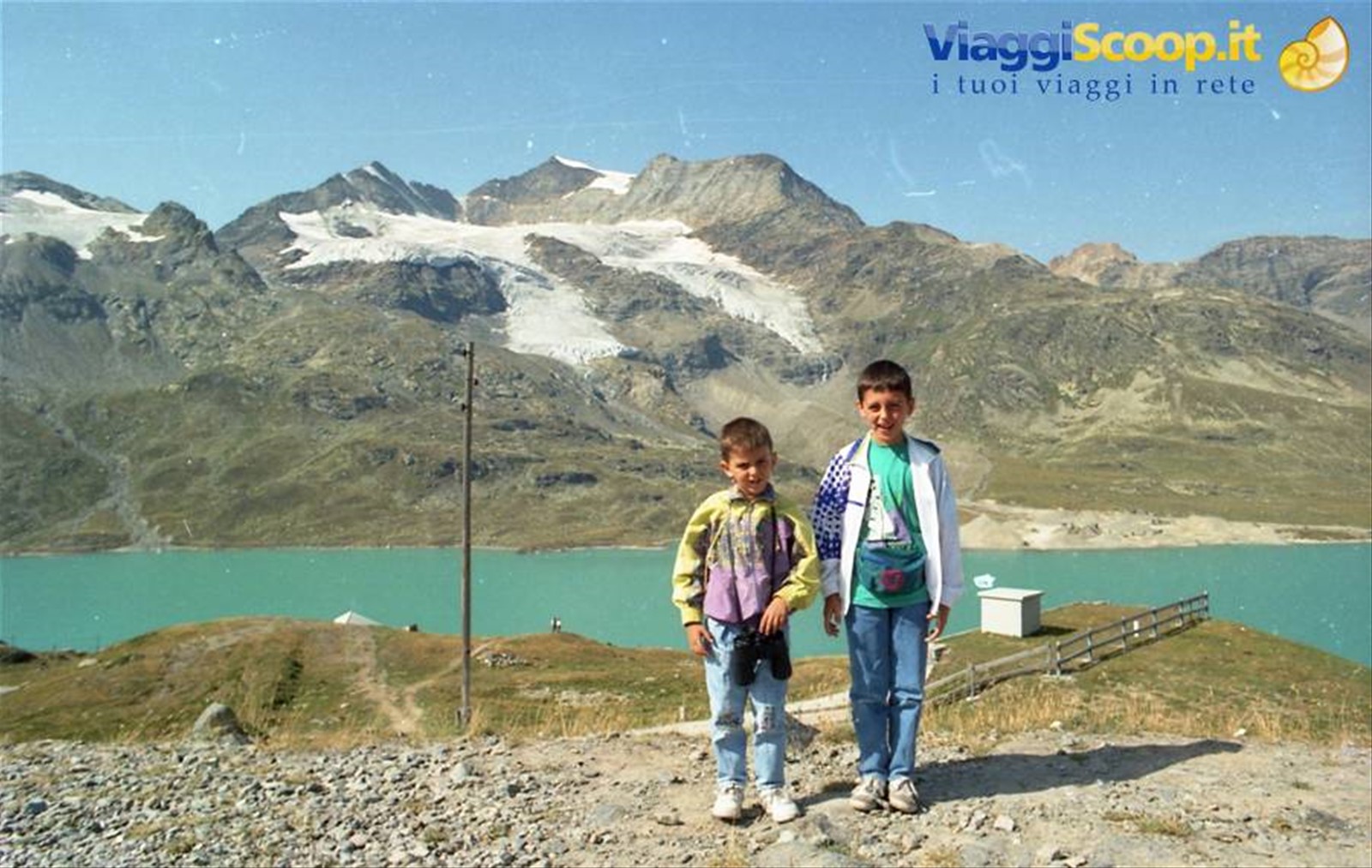 Lago Bianco - io e Chri
