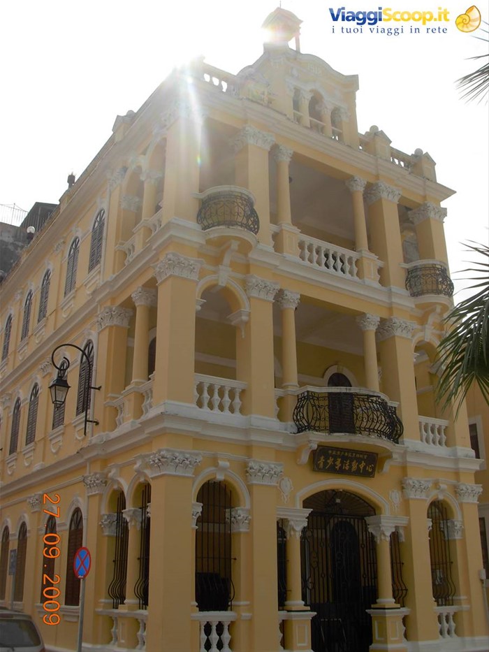 Macao - edificio in stile portoghese
